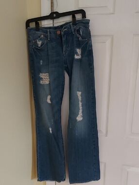 Armani Exchange Distressed Jeans Size 4 Short